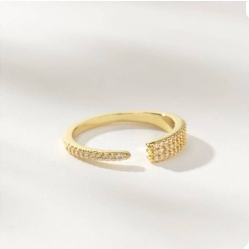 Uncommon James Gold Pave Ring